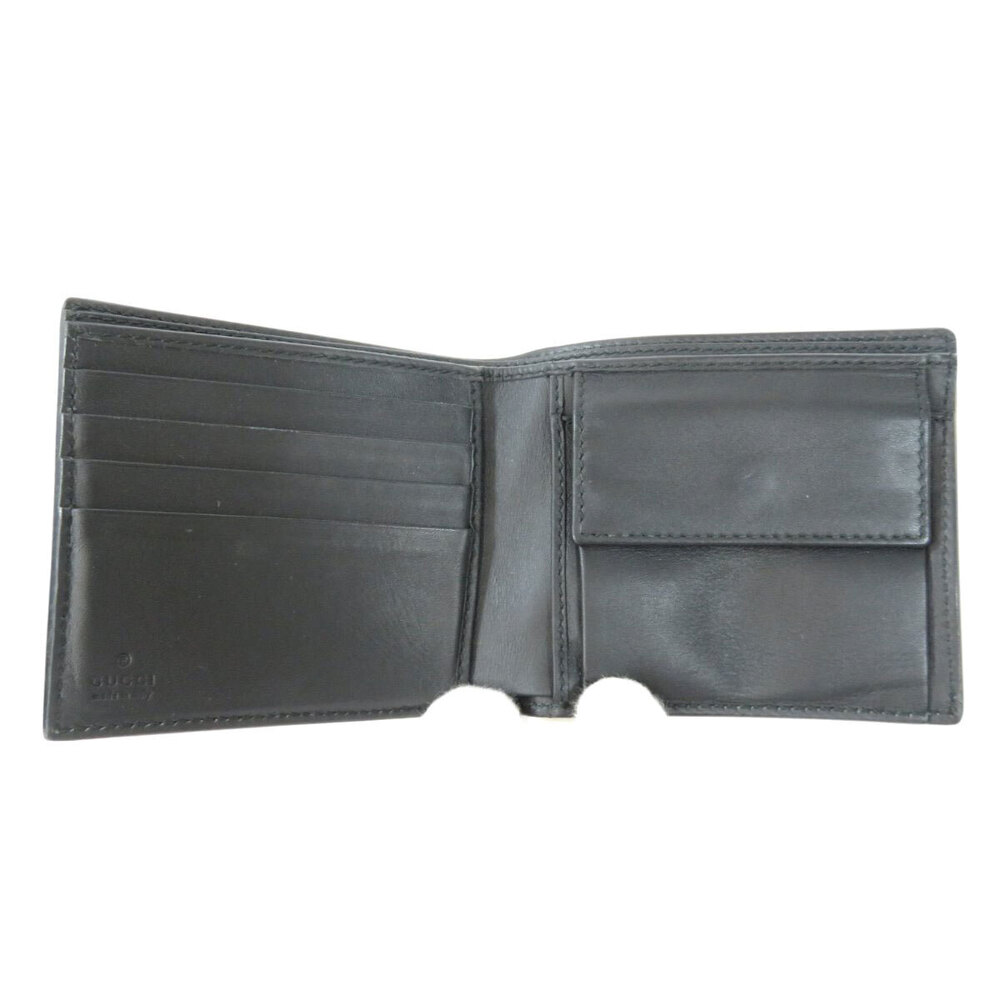 Gucci Sherry Line Bifold Wallet Leather - Picture 4 of 8